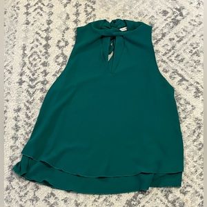 Green blouse